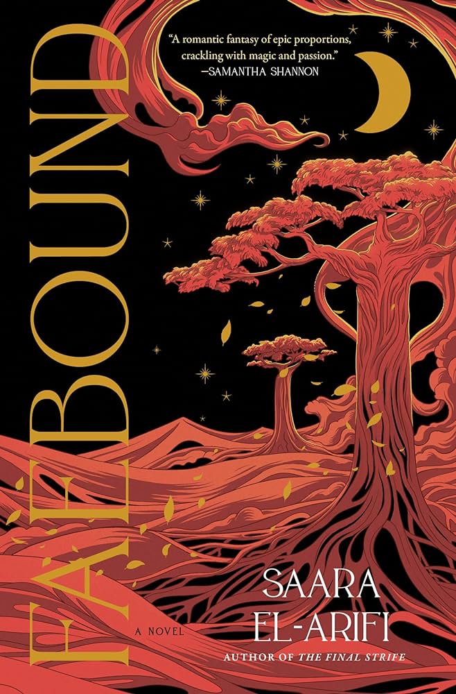 2024 San Diego Bookstore recommendation: Faebound by Saara El-Arifi