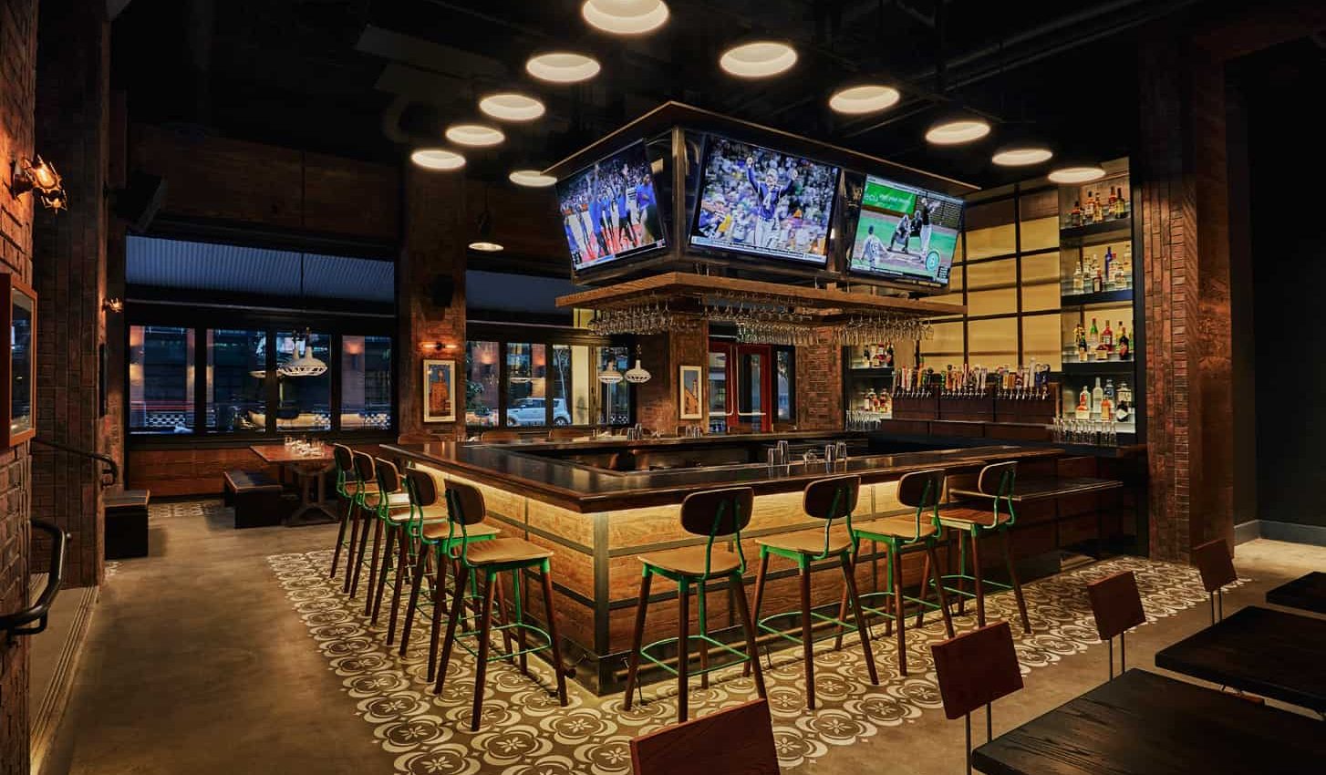 Nason's Beer Hall San Diego sports bar in the Gaslamp Quarter at the Pendry Hotel
