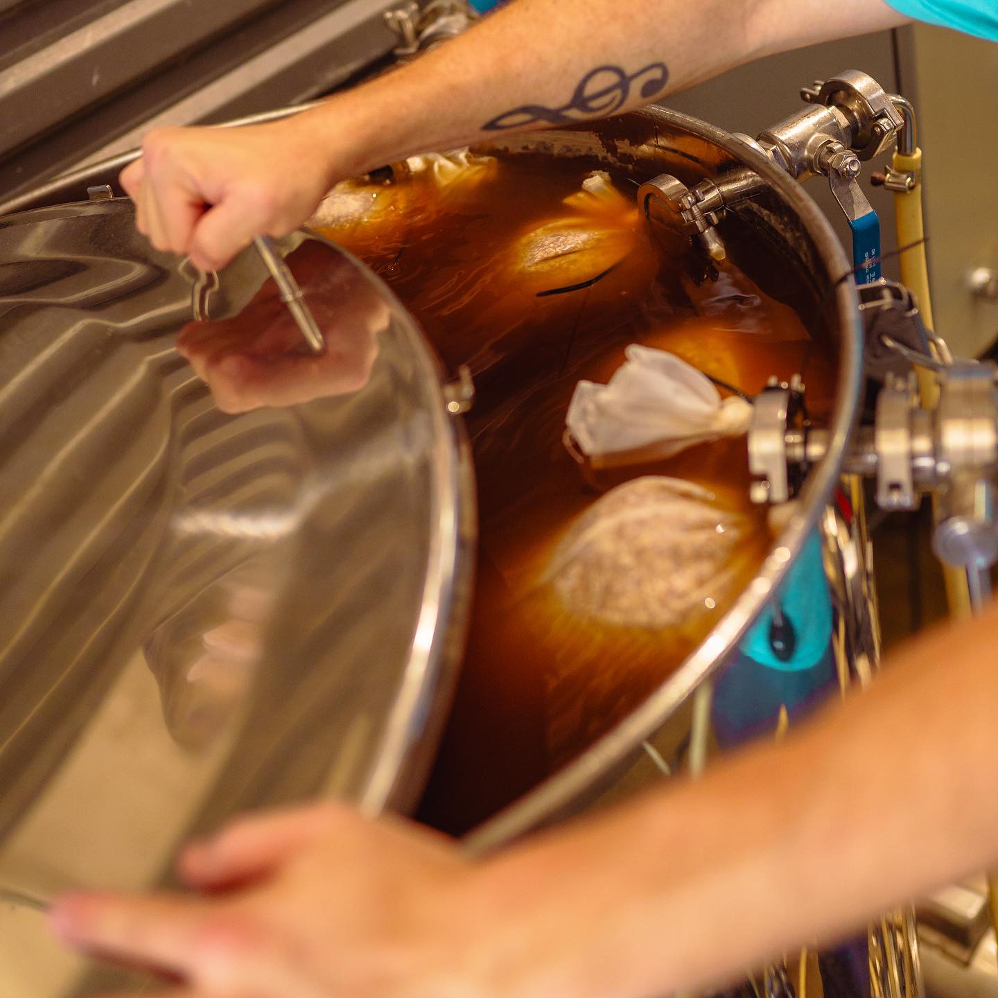 San Diego brewery Ataraxia Aleworks which is up for sale by the owners featuring brewing equipment and fermenting vessels